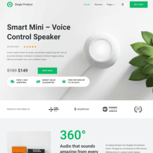Single Product Template