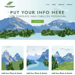 Customizable Multi-Purpose Minimalist Template