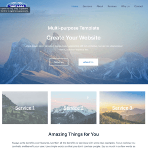 Customizable Multi-Purpose Business Template